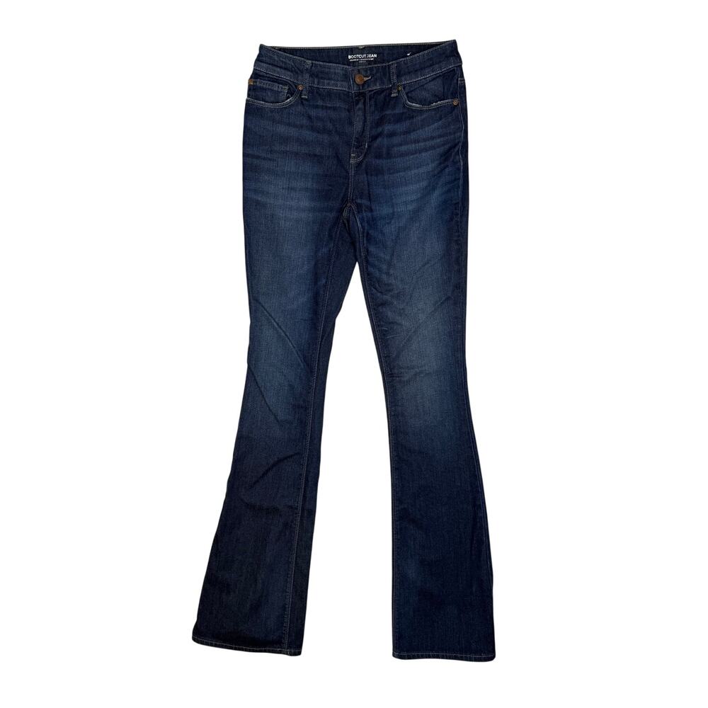 Chico's Bootcut Jeans Mid Rise Dark Wash Jeans Size 00T
